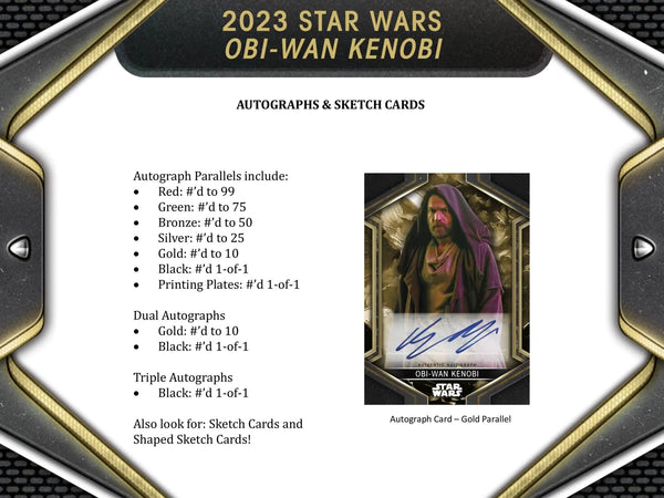 2023 Topps Star Wars Obi-Wan 10-Pack Blaster Box