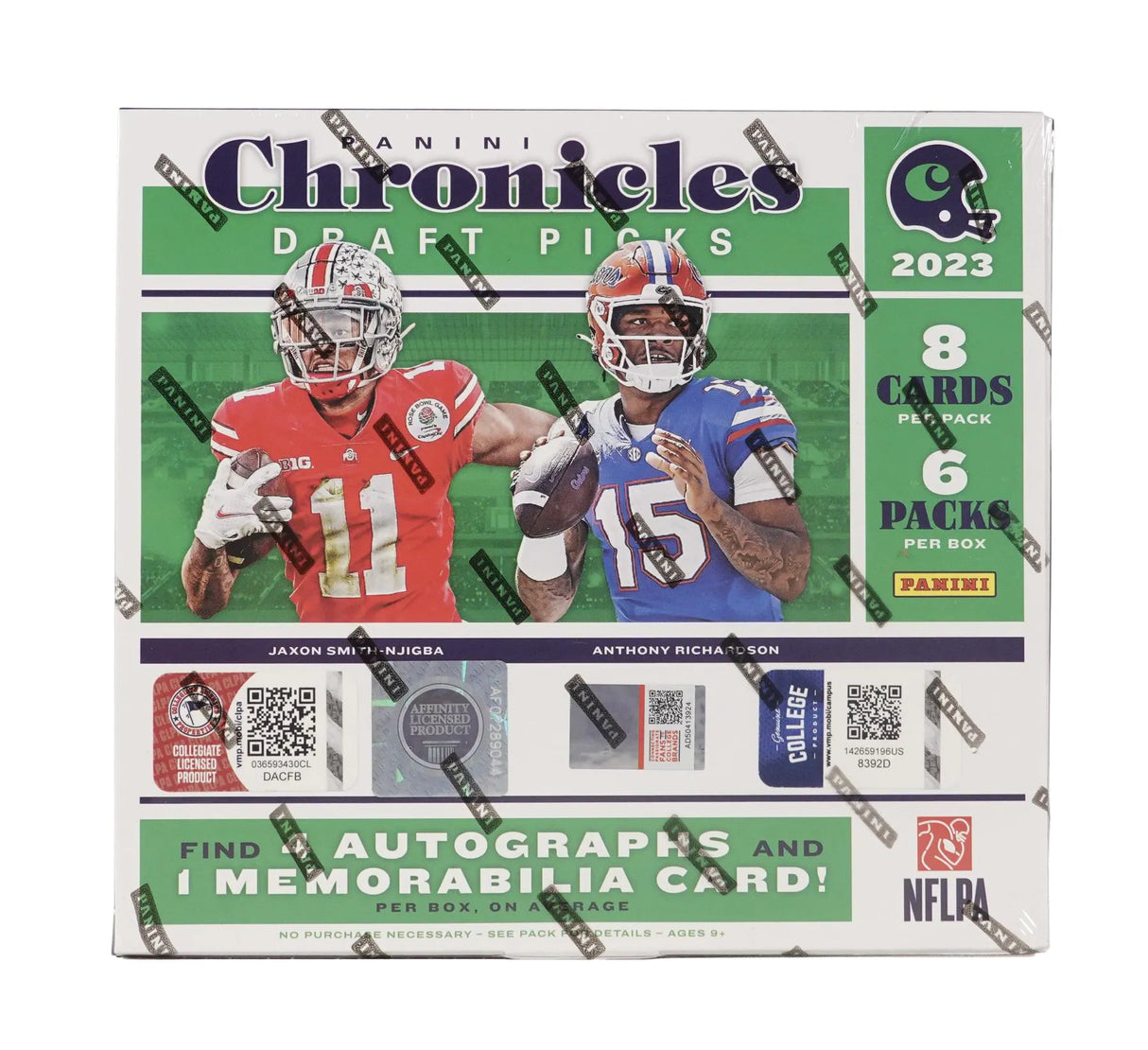 2023 Panini Chronicles Draft Picks Football Hobby Box