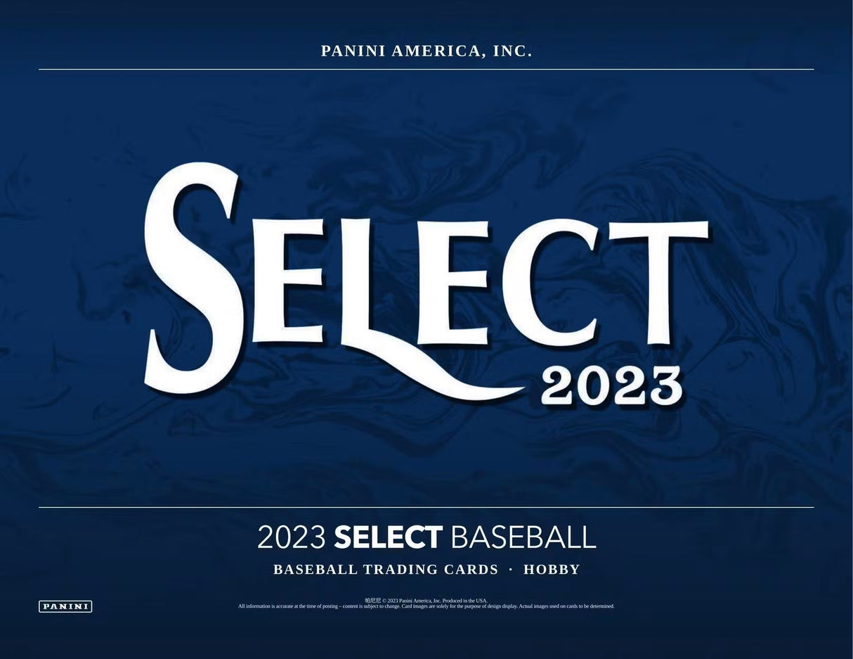 2023 Panini Select Baseball Hobby Box