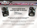 2023 Topps Chrome Baseball 8-Pack Blaster Box