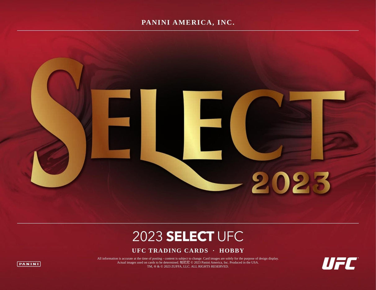 2023 Panini Select UFC Hobby Box