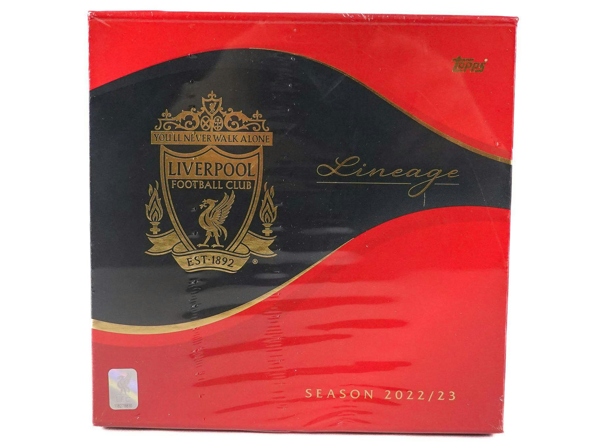 2022-23 Topps Liverpool Lineage Soccer Hobby Box