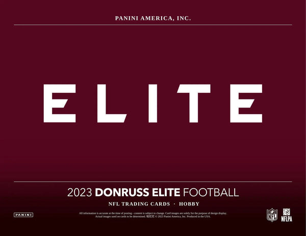 2023 Panini Donruss Elite NFL Football Hobby Box
