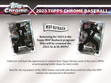 2023 Topps Chrome Baseball Hobby Jumbo Box