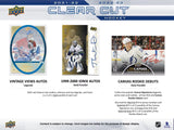 2022/23 Upper Deck Clear Cut Hockey Hobby Box