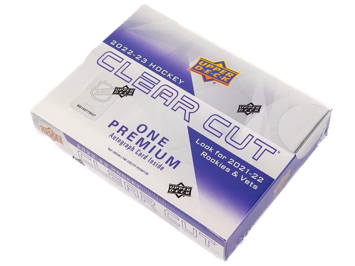 2022/23 Upper Deck Clear Cut Hockey Hobby Box