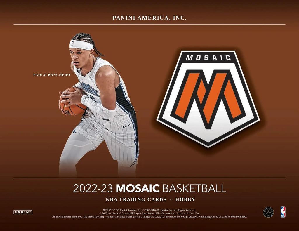 2022 Panini Mosaic Football Hobby Box