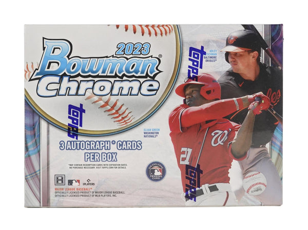 2023 Bowman Chrome Baseball HTA Choice Box
