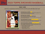 2023 Topps Archives Baseball Hobby Box