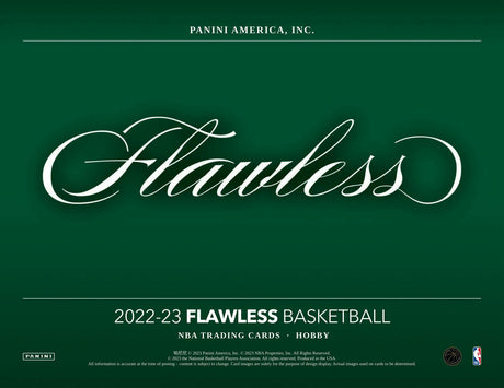 2022-23 Panini Flawless Basketball Hobby 2-Box Case