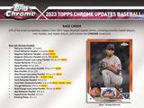 2023 Topps Chrome Update Series Baseball Hobby Box