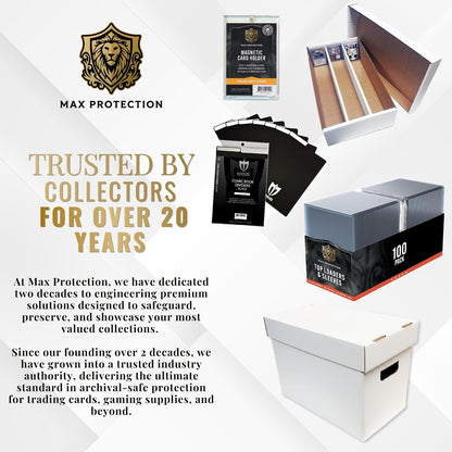 Max Protection 35pt Trading Card Toploaders plus Soft Sleeves - Columbia Sports Cards - image 7
