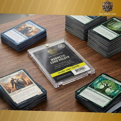 Max Pro Ultra Clear Magnetic Card Holder 100pt w/Sleeve Size - Columbia Sports Cards - image 6
