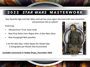 Star Wars Masterwork Hobby Box (Topps 2022)