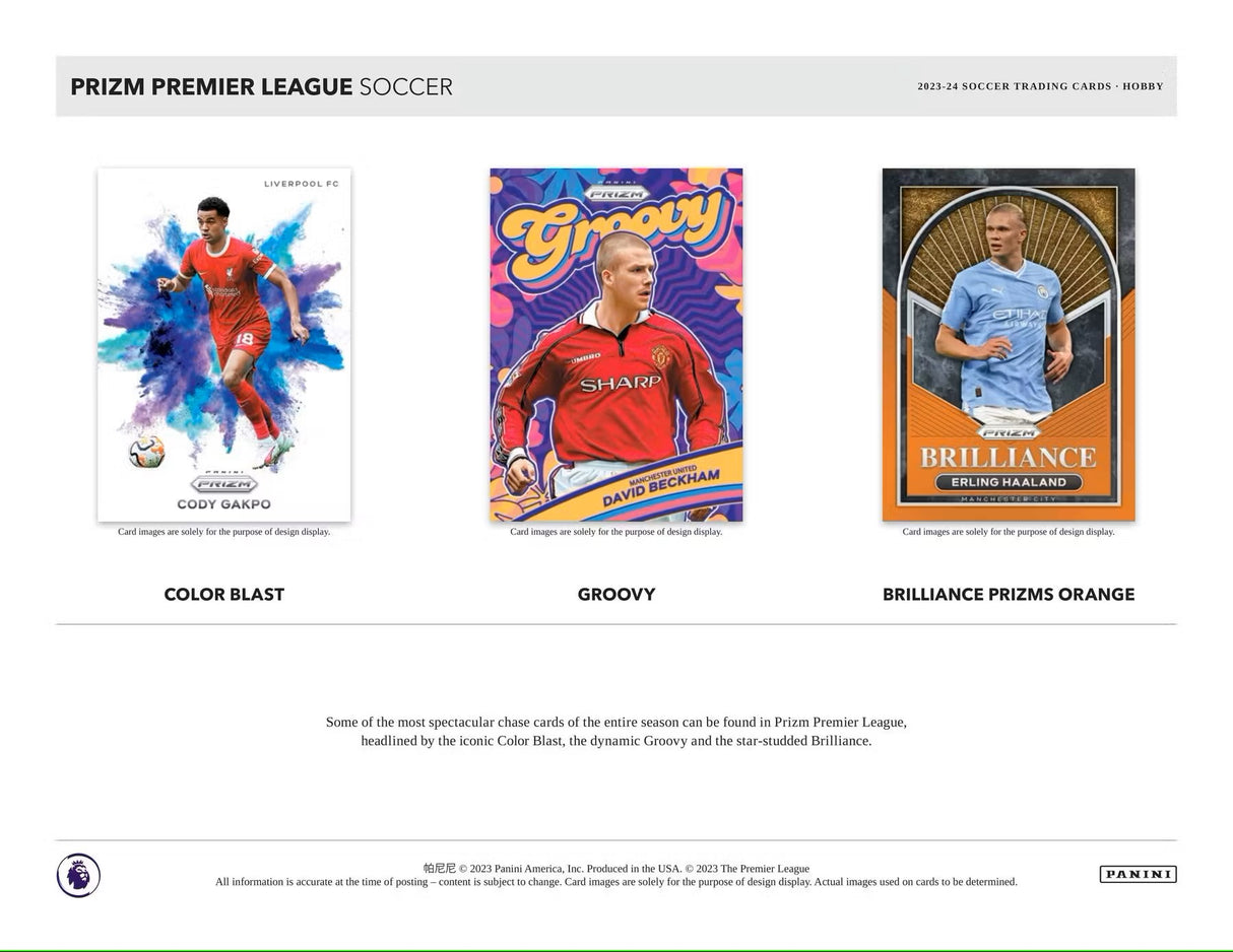 2023-24 Panini Prizm Premier League EPL Soccer Hobby Box