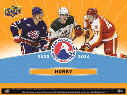 2023/24 Upper Deck AHL Hockey Hobby Box