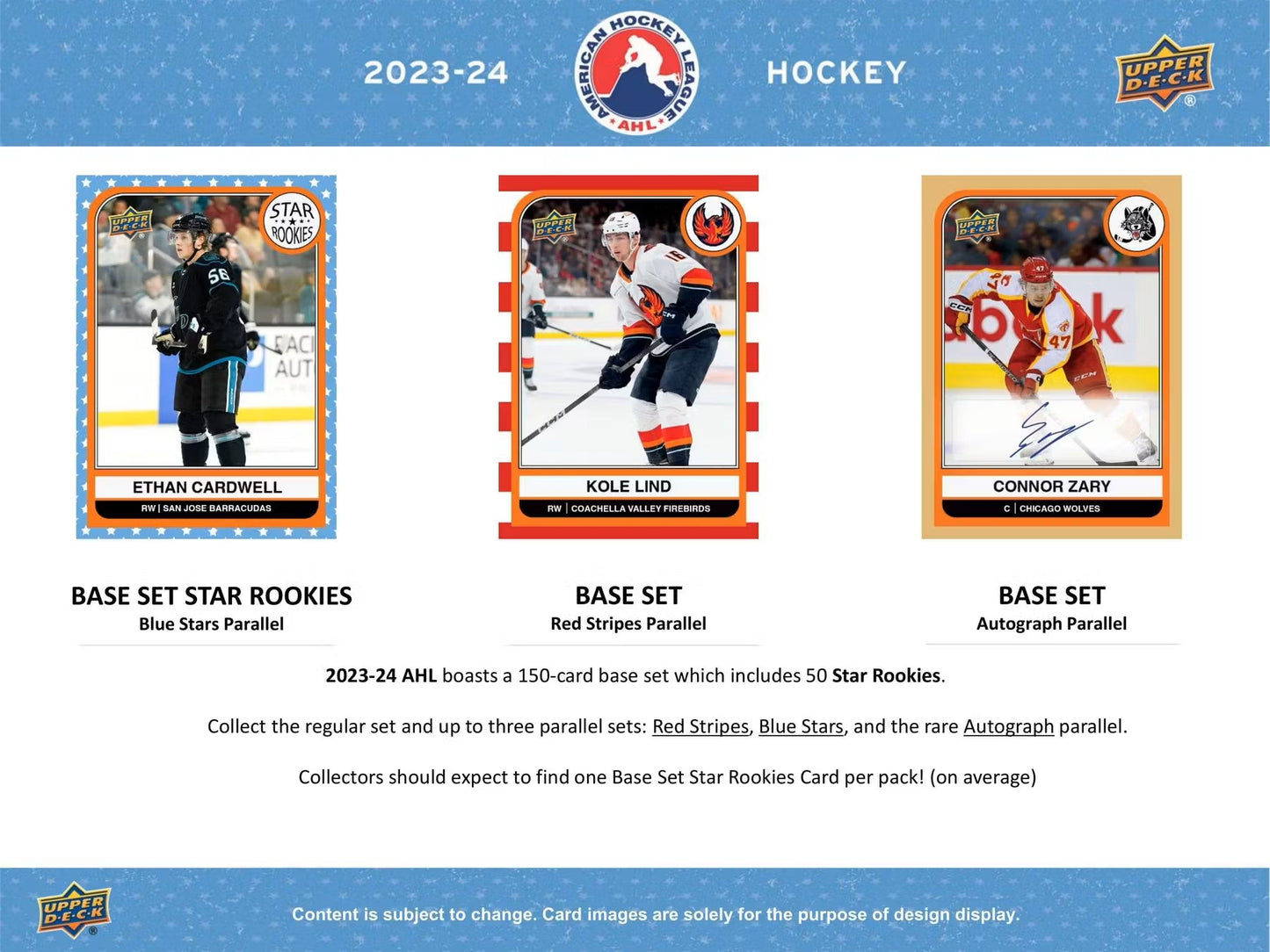 2023/24 Upper Deck AHL Hockey Hobby Box