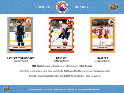 2023/24 Upper Deck AHL Hockey Hobby Box