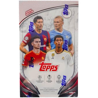 2023-24 Topps UEFA Club Competitions Soccer Hobby Box