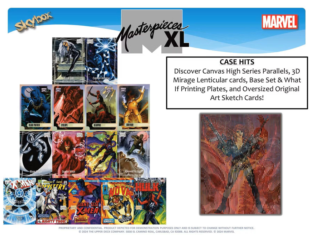 Upper Deck 2024 Marvel Masterpieces XL (featuring Joe Jusko) Hobby Box