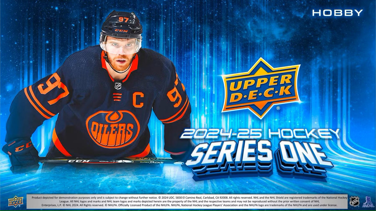 2024-25 Upper Deck Series 1 Hockey Hobby Box