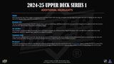 2024-25 Upper Deck Series 1 Hockey Hobby Box