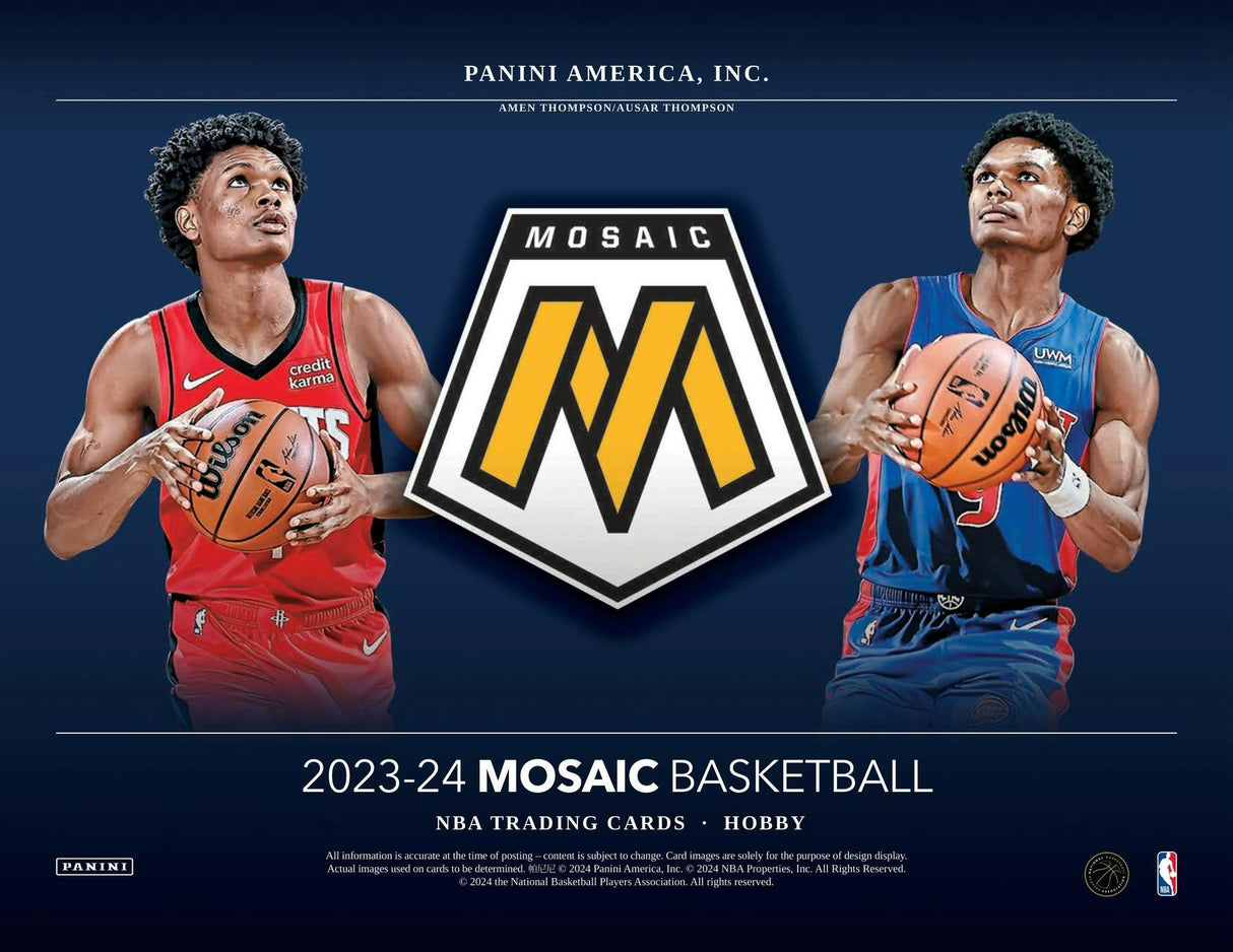 2023-24 Panini Mosaic Basketball Hobby Box