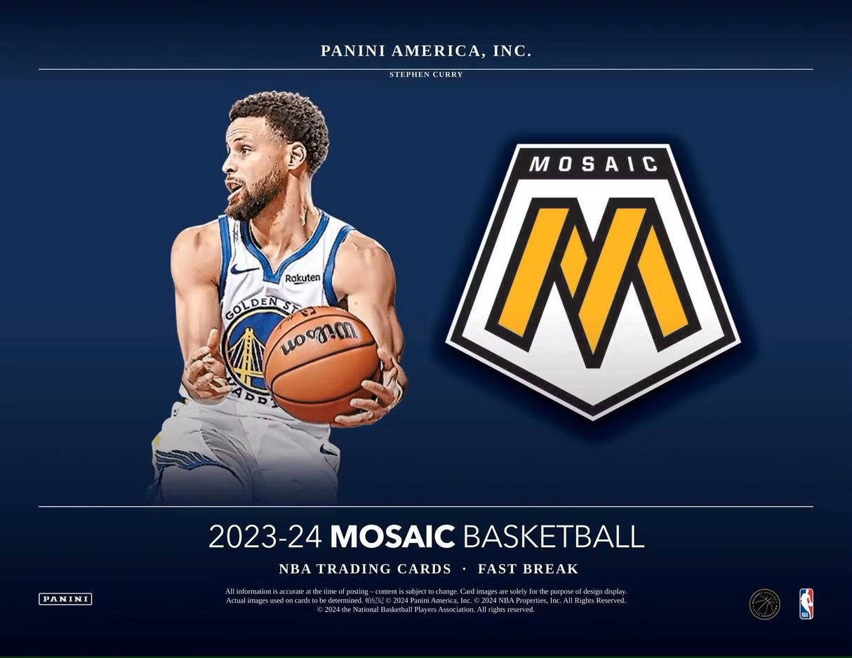 2023/24 Panini Mosaic Basketball Fast Break Box