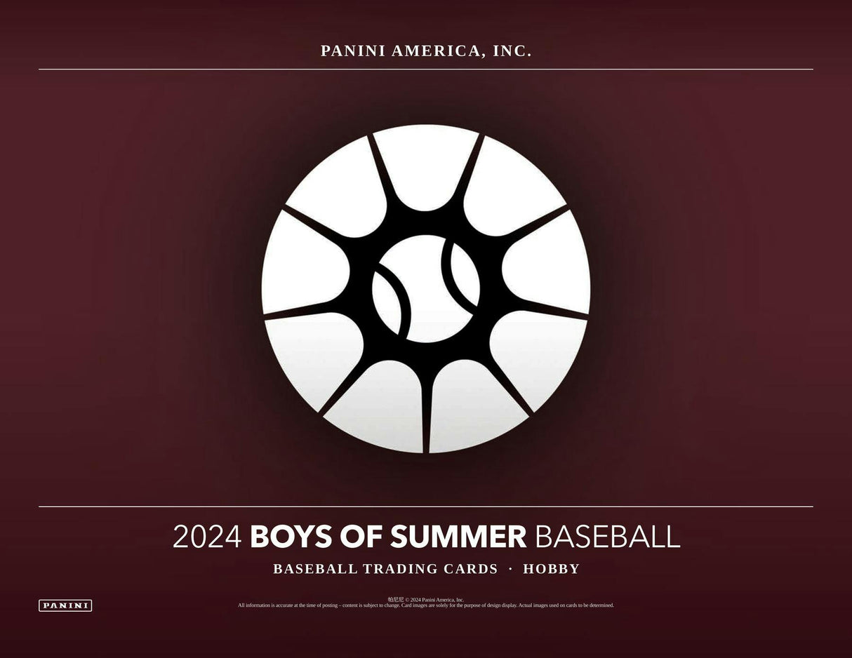 2024 Panini Boys of Summer Baseball Hobby Box