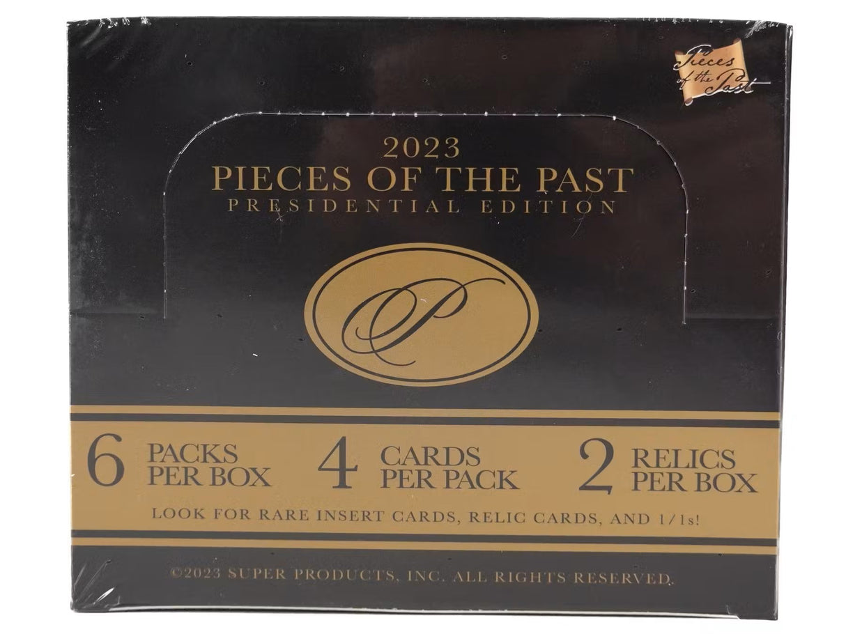 2023 Super Break Pieces of the Past Presidential Edition Hobby Box