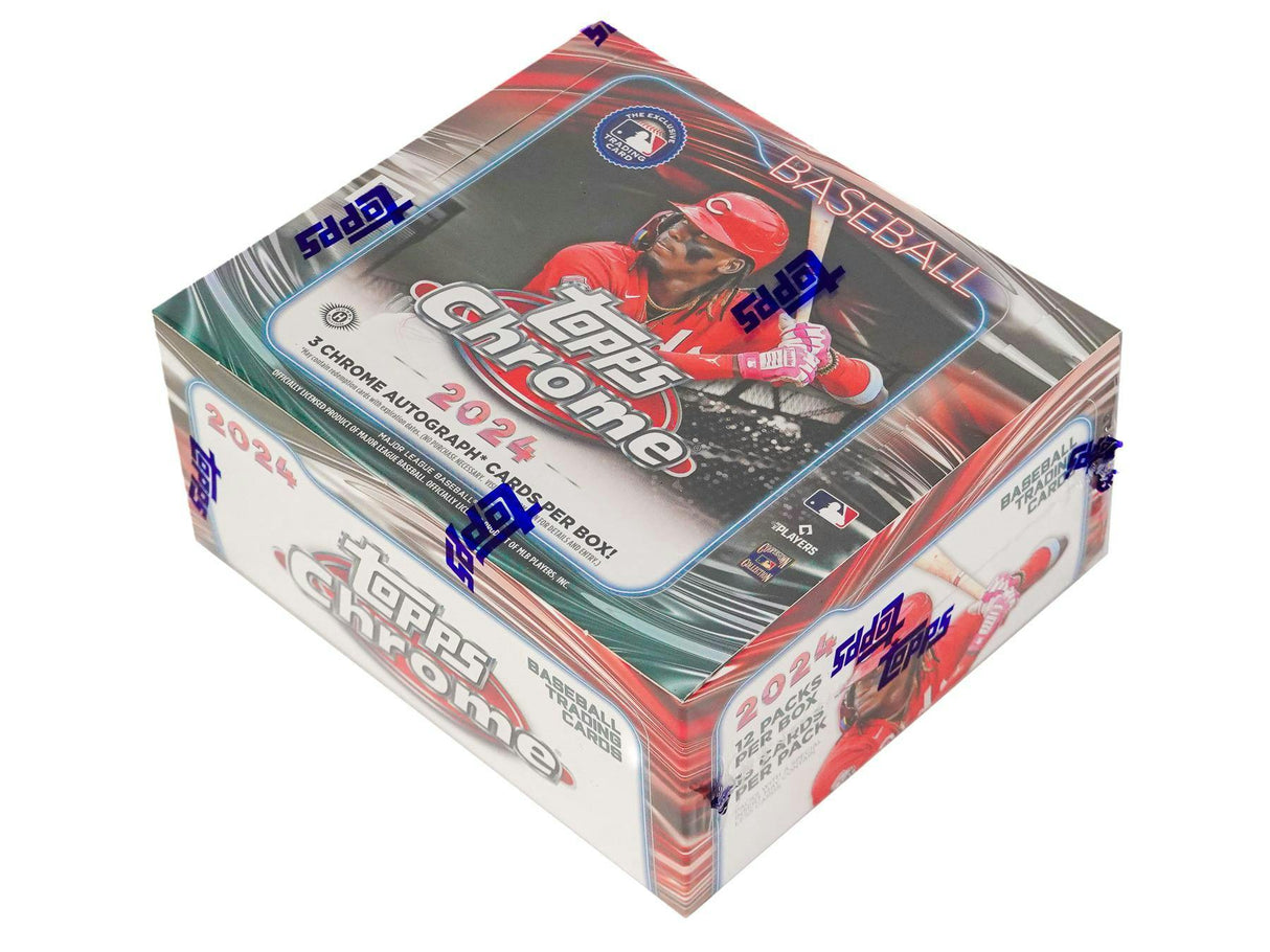 2024 Topps Chrome Baseball Hobby Jumbo Box