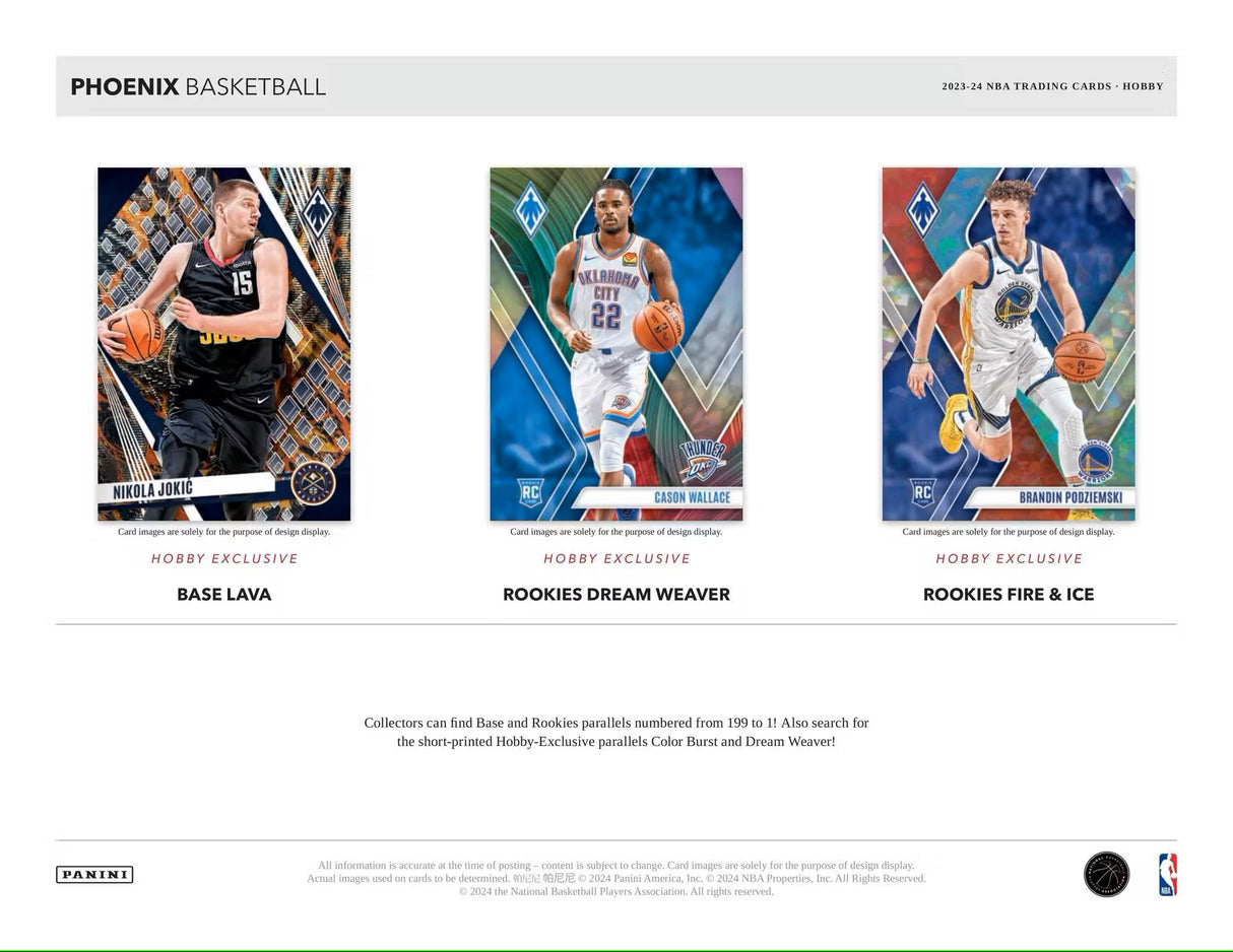 2023-24 Panini Phoenix Basketball Hobby Box