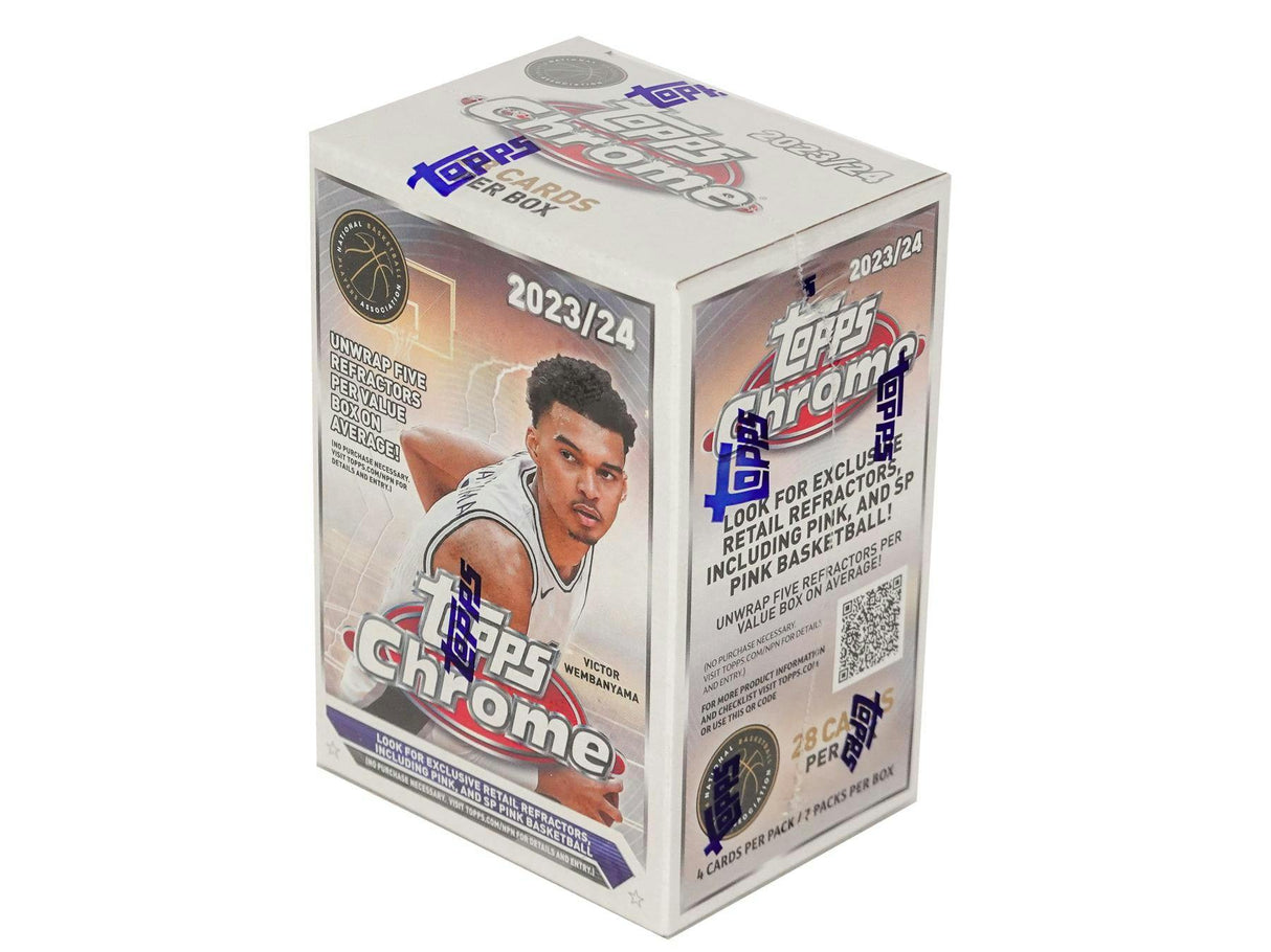 2023-24 Topps Chrome Basketball Blaster Box