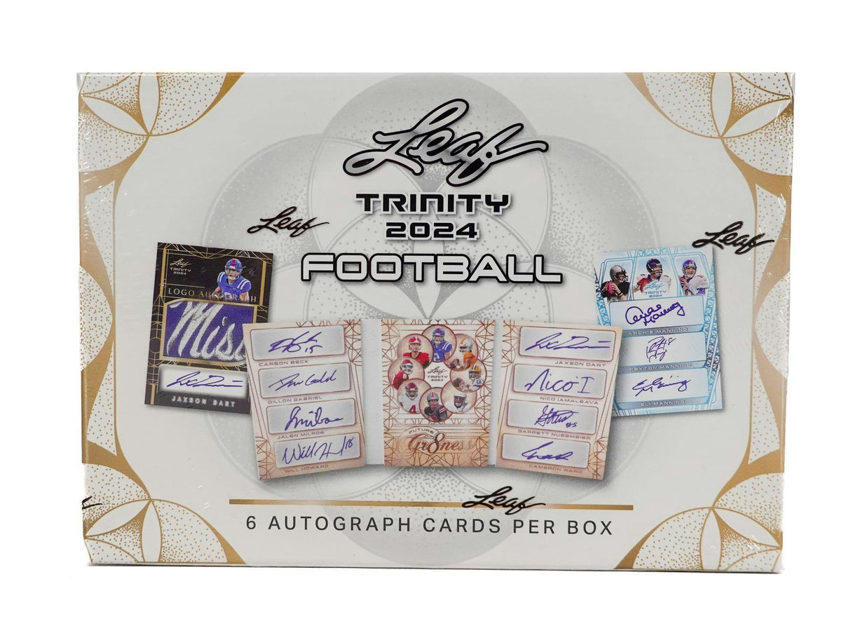 2024 Leaf Trinity Football Hobby Box