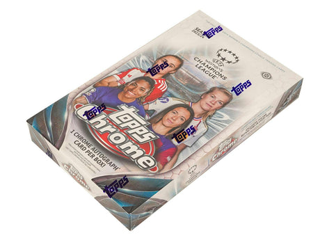 2023-24 Topps Chrome UEFA Women's Champions League Soccer Hobby Box