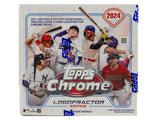 2024 Topps Chrome Baseball Logofractor Edition Box