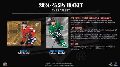 2024/25 Upper Deck SPx Hockey Hobby Box
