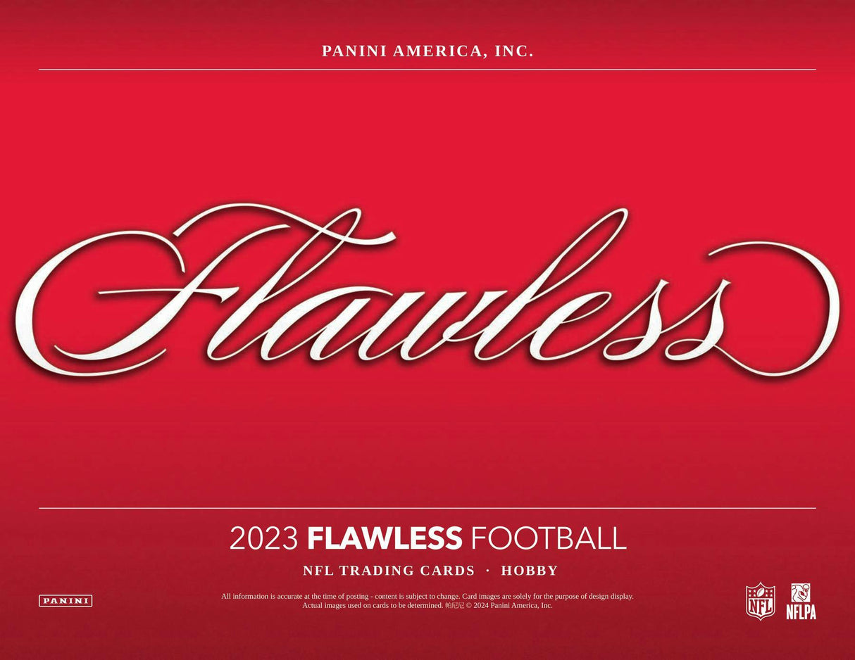 2023 Panini Flawless Football Hobby Box