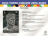 2023-24 Topps Chrome UEFA Euro Soccer Hobby Box