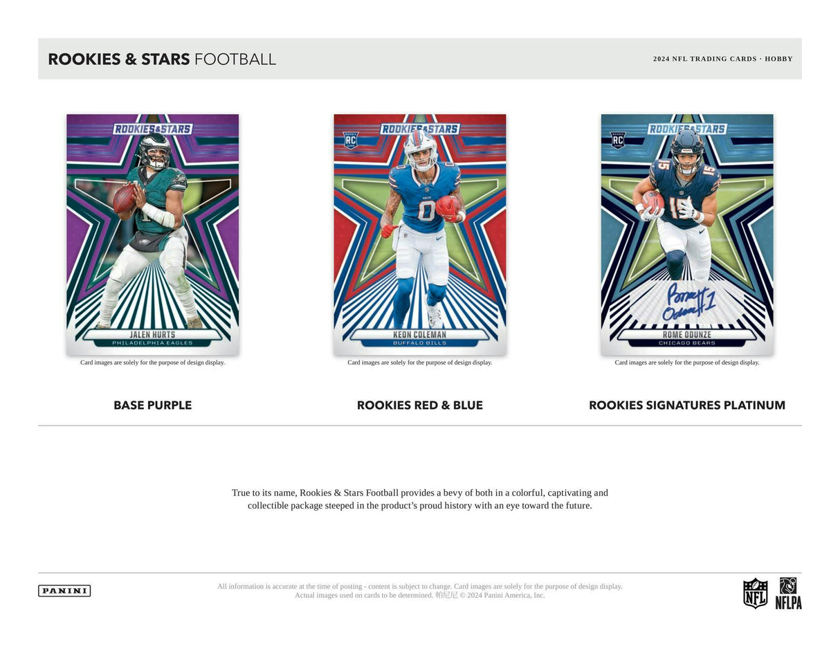 2024 Panini Rookies & Stars Football Hobby Box