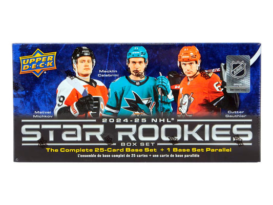2024/25 Upper Deck NHL Star Rookies Box Set