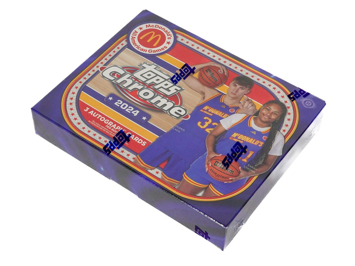 2024 Topps Chrome McDonald's All American Basketball Hobby Box (Cooper Flagg!)