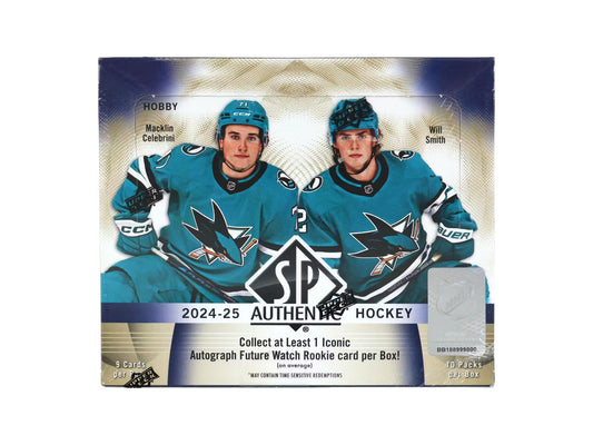 2024/25 Upper Deck SP Authentic Hockey Hobby Box | Columbia Sports Cards