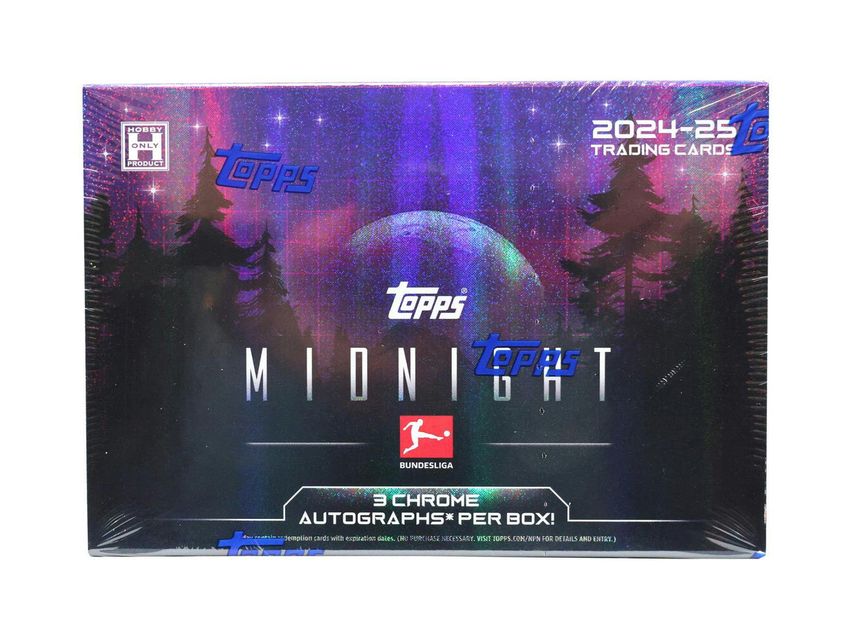 2024-25 Topps Midnight Bundesliga Soccer Hobby Box