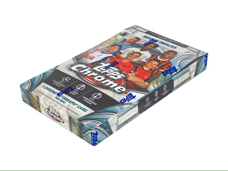 2024-25 Topps Chrome UEFA Club Competitions Soccer Hobby Box