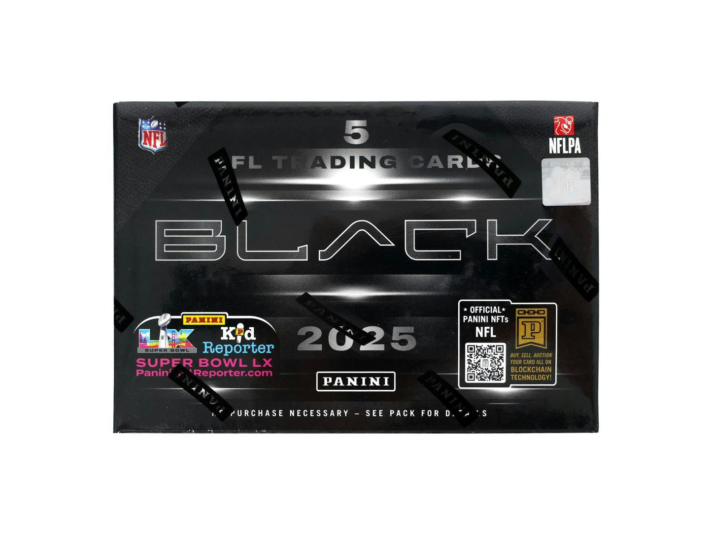 2025 Panini Black Football Hobby Box | Columbia Sports Cards