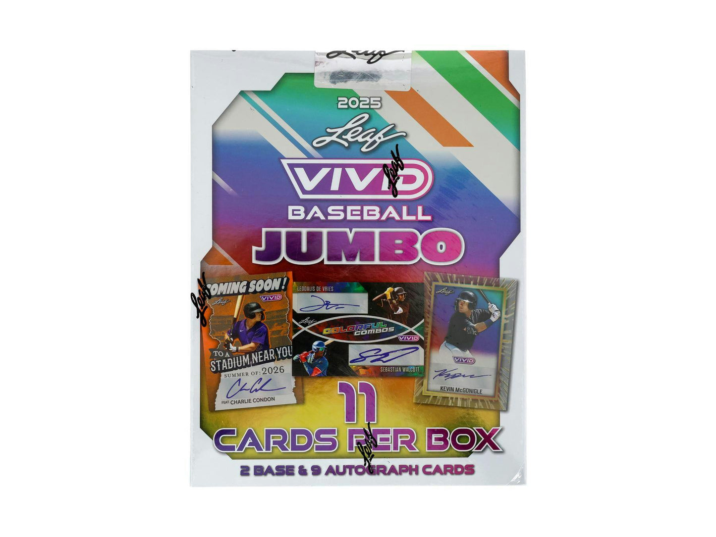 2025 Leaf Vivid Baseball Hobby Jumbo Box

Leaf Vivid Baseball Vivid Clear Card

Leaf Vivid Baseball Thermodynamic Autograph

Leaf Vivid Baseball Multi-Signed Card

Leaf Vivid Baseball 1-of-1 Base Card