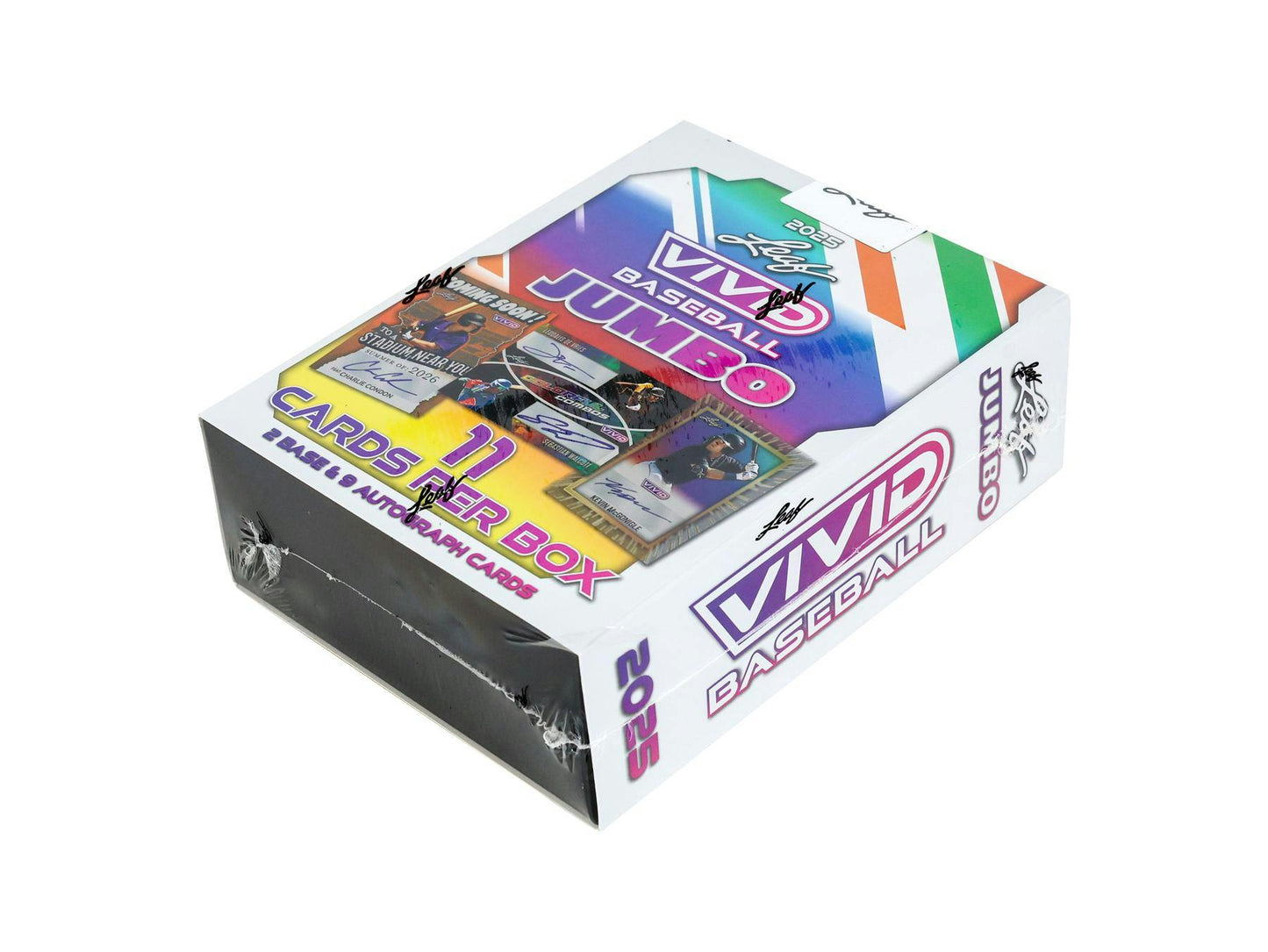 2025 Leaf Vivid Baseball Hobby Jumbo Box | Columbia Sports Cards