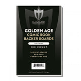 100ct Pack Golden Comic Backing Boards - 7-1/2 x 10-1/2