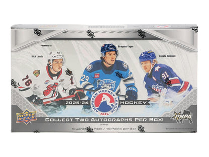 2025/26 Upper Deck AHL Hockey Hobby Box
